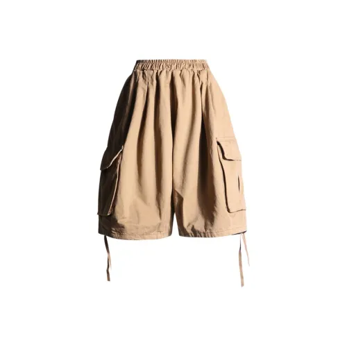 OROI Карго шорты женские хаки