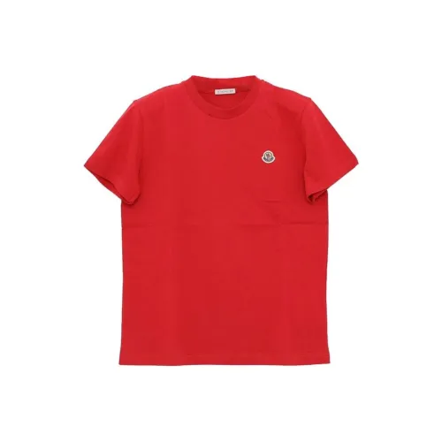 Moncler Красный Kids T-рубашки