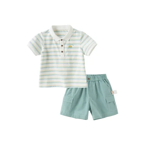 DAVE BELLA Повседневная спортивная одежда Зеленые полосы Дети Возраст 3-7 лет