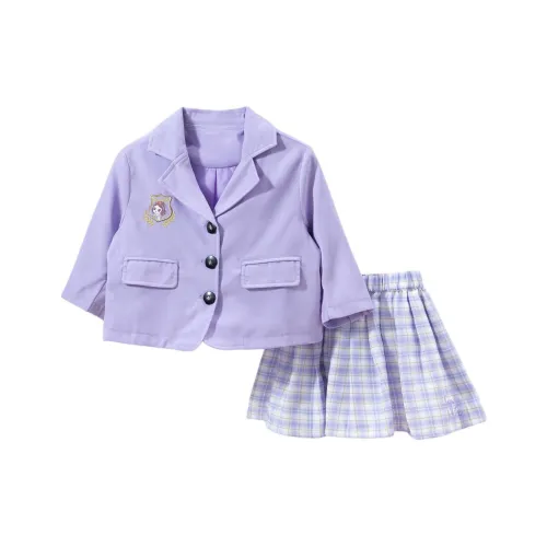 Детский комплект Disney с юбкой конфетный цвет фиолетовый