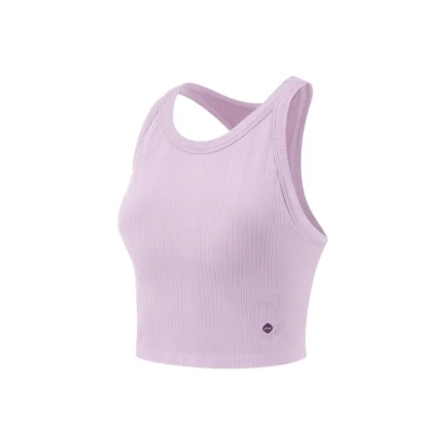 LINING Fitness Series Спортивные жилеты Женские Сумеречный фиолетовый