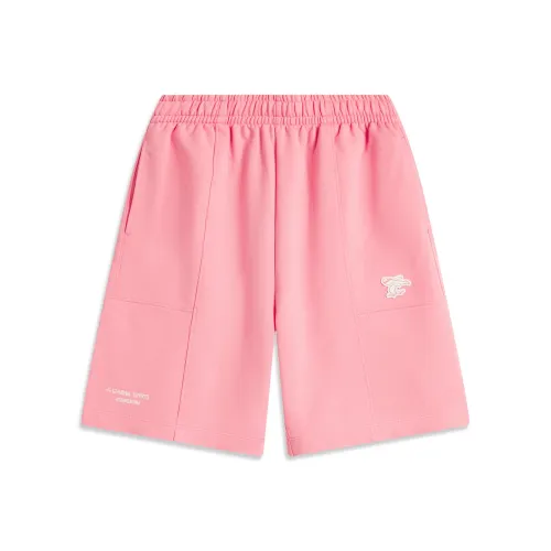 LINING YOUNG Sports Life Collection Шорты Подростки Цвет морской раковины Розовый