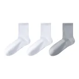 2 пачки белых носков экипажа + 1 пачка двойных серых носков экипажа