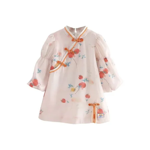 SNOOPY Платье Экрю Children Возраст 3-7 лет