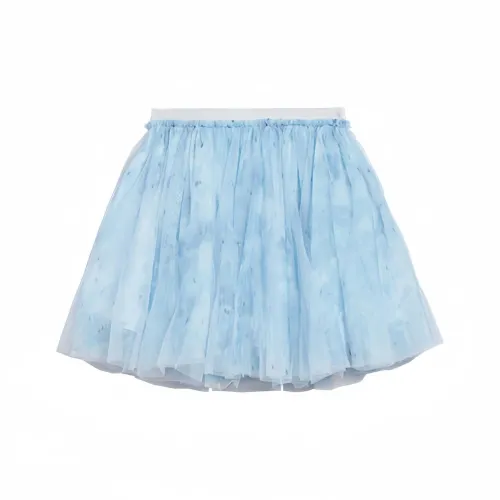 Mitti Юбка Full Покрытие Узор В Свет Ледяной Синий Дети Возраст 3 7 Лет