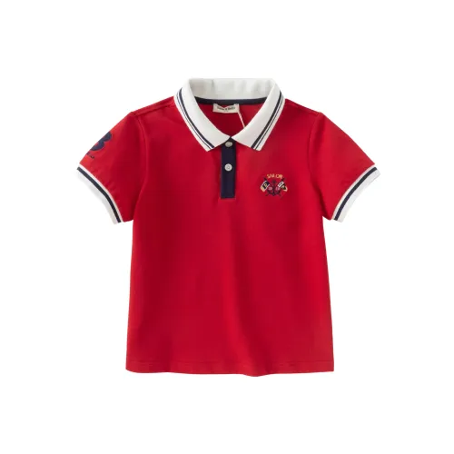 DAVE BELLA T-рубашка красная для детей 3-7 лет