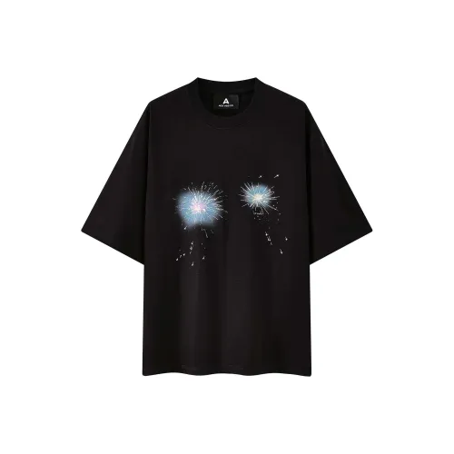 ACE VESTITI Черный Унисекс T-рубашки