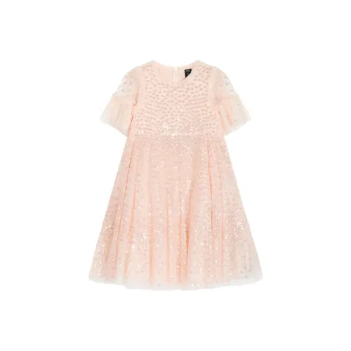 NEEDLE THREAD Платье Розовое Детское