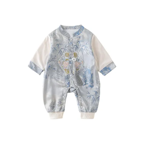 XiaoJinBu Комбинезон Светло-Синий для Детей Возрастом 3-7 Лет