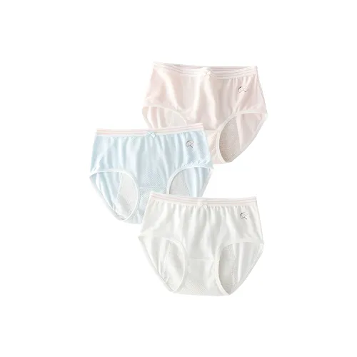 OVE Трусы 3 упаковки Розовый + Синий + Белый Детские