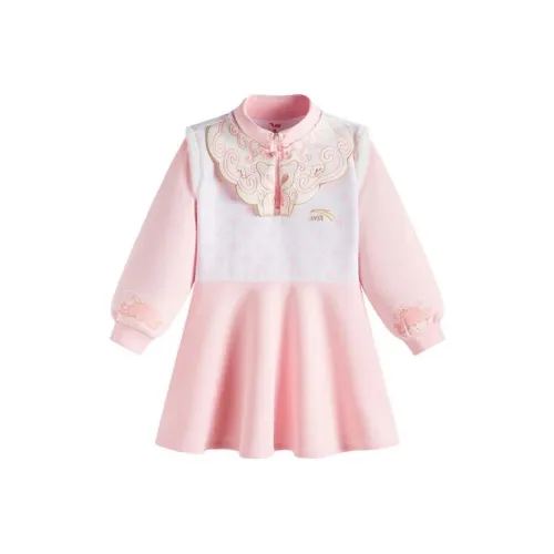 Antakids Платье Osha Розовый для детей 3-7 лет