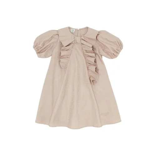 FENDI Бежевый Kids Платья