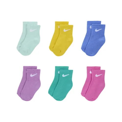 Найк Детские носки 6 пар Смешанные цвета для младенцев и малышей