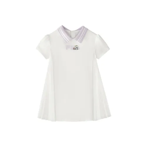 FILA KIDS Платье Нефритовый Белый Младенец и Малыш