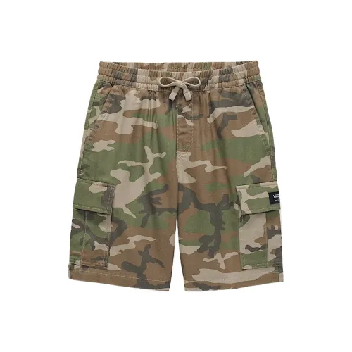 VANS RANGE Шорты карго Подростки Камуфляж Зеленый