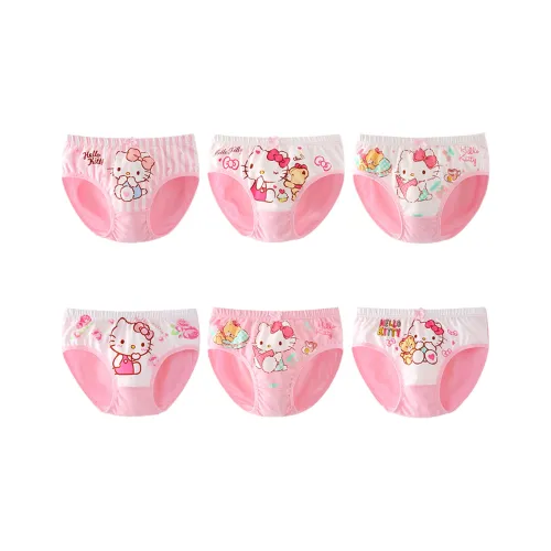 Hello Kitty Трусы 6 штук Смешанные цвета Детские
