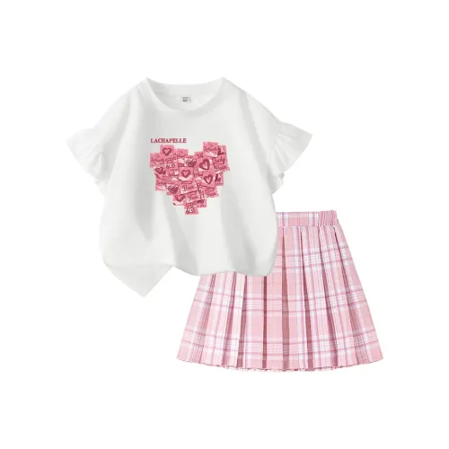 Lachapellehomme Комплект с юбкой для девочки