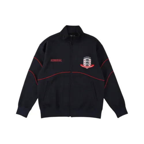 Wind And Sea Admiral Collaboration Морской синий Унисекс Куртки