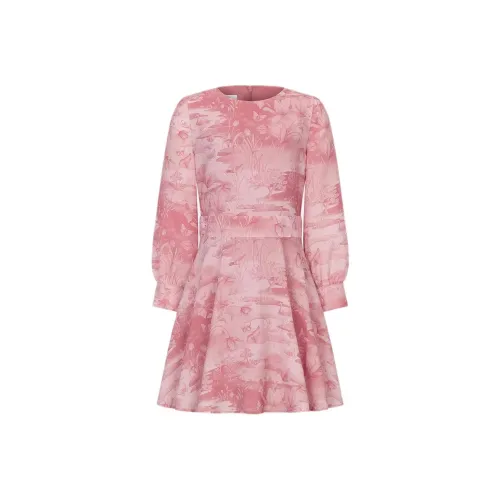 DIOR Платье FW24 Винтаж Розовый Детский