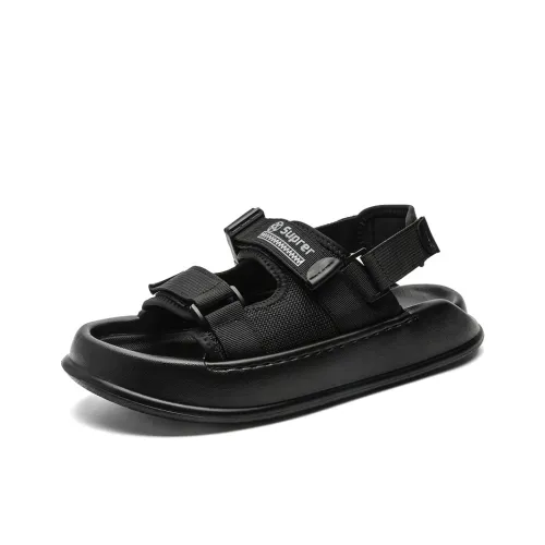 SOBB Пляжные сандалии Мужские Черные