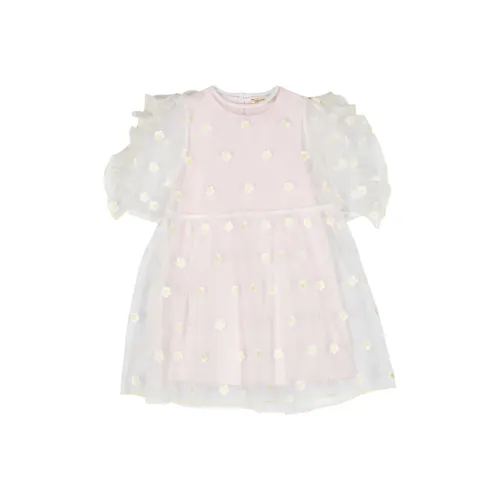 Stella McCartney Детское платье светло-розовое для малышей