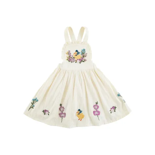 YOEHYAUL Платье SS25 Экрю Дети Возраст 3-7 лет