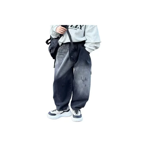 HEINBBE H029 ALL IN one Флис Школьный возраст Джинсы