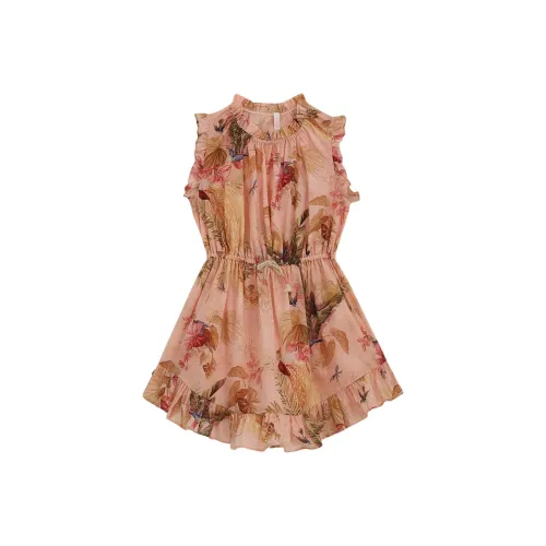 Zimmermann Платье SS25 Розовый Детский