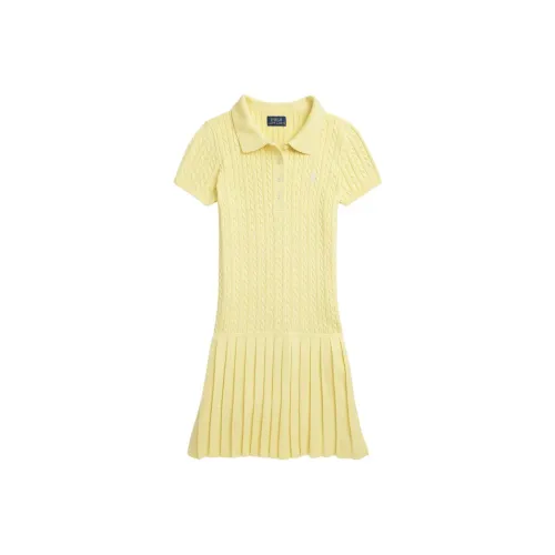 Polo Ralph Lauren Платье SS24 Желтое Детское