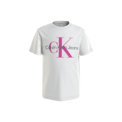 Calvin Klein Белые Детские Рубашки T