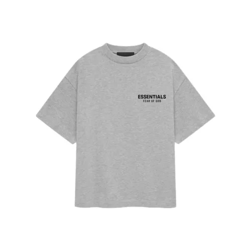 Fear of God ESSENTIALS T Рубашка Джерси Crewneck Tee Светлый Mist Серый Светлый Photinia Серый Детский