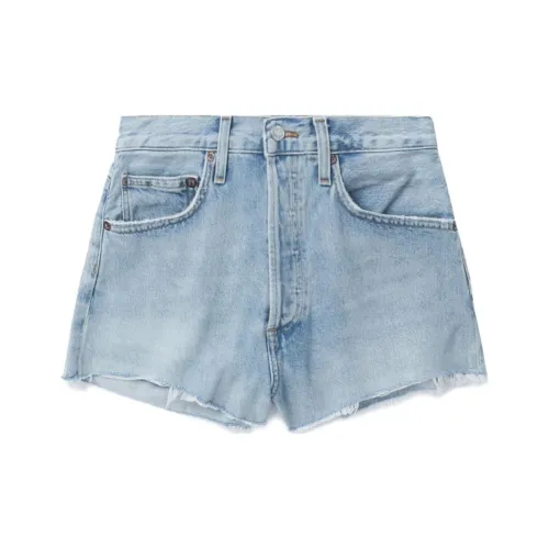 AGOLDE Джинсовые шорты Женские Blue