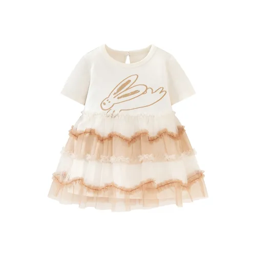 Mini Bala Мини Balabala Платье Молочно-белый 10536 Дети Возраст 3-7 лет