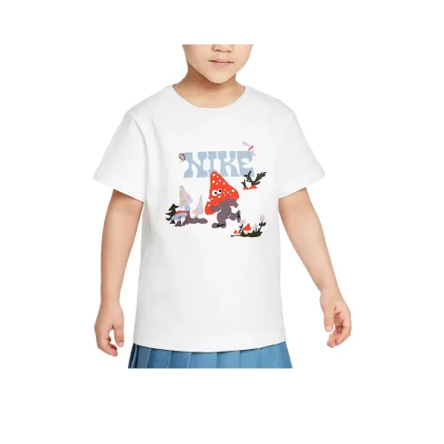 Nike T-рубашка белый для детей от 3 до 7 лет