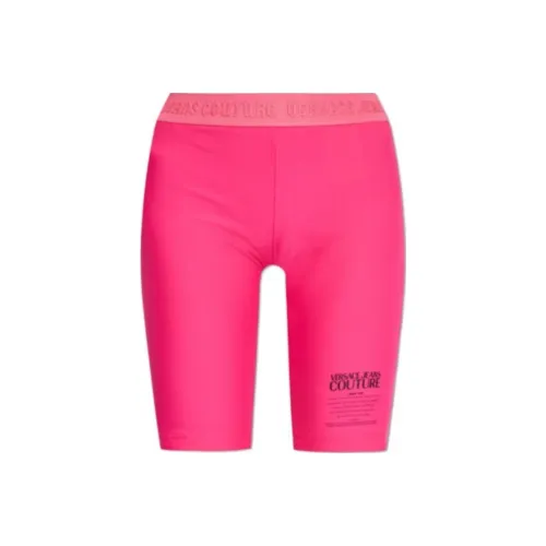 VERSACE JEANS COUTURE Спортивные шорты Женские Красные