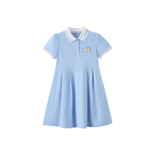 PAW IN PAW COOLING SHORT С короткими рукавами Поло Платье Дети Возраст 3-7 лет