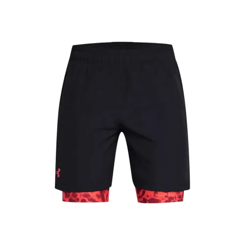 Under Armour Технический черный Красный Школьный возраст Короткий