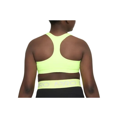 nike Спортивный бюстгальтер Extended Size Комплект нижнего белья Желтый Детский