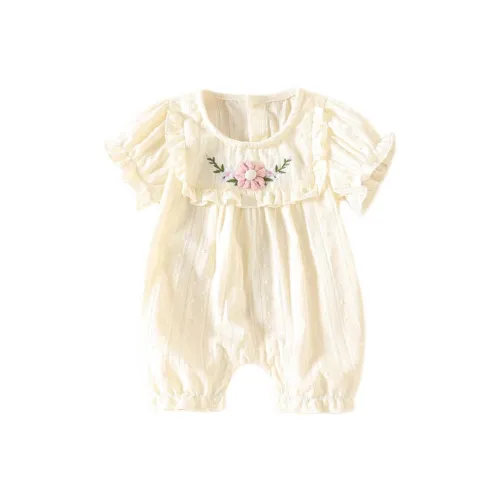 XiaoJinBu Комбинезон Ecru для младенцев и малышей