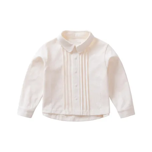 JUZI STORE Детский топ Весна-осень для детей 3-7 лет Белая снежинка