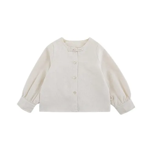 YOEHYAUL Рубашка Бежево-абрикосовая для детей 3-7 лет