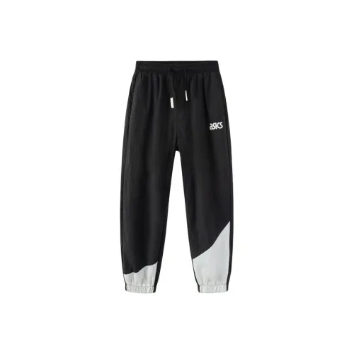 Asics Urban Light Trend Черные Школьные Тренировочные Вязаные Брюки