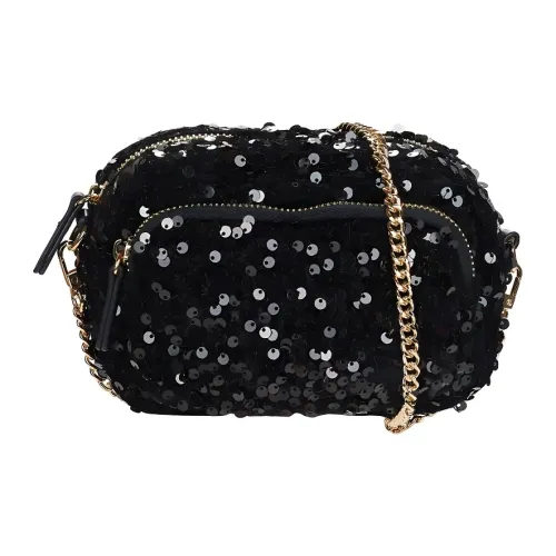 Petite Mendigote Полиуретан Сумка через плечо Сумка на плечо Женская Черная