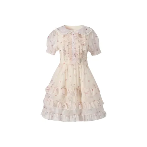 SCCREBEL OFFICIAL Короткий рукав Платье Женское