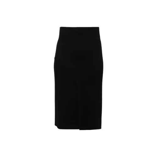 MERCI ERDE Повседневный Длинный Юбка Женские Черный