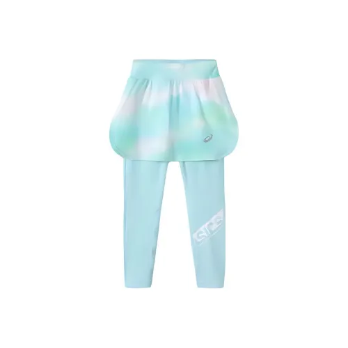 ASICS Зеленые Школьные Леггинсы