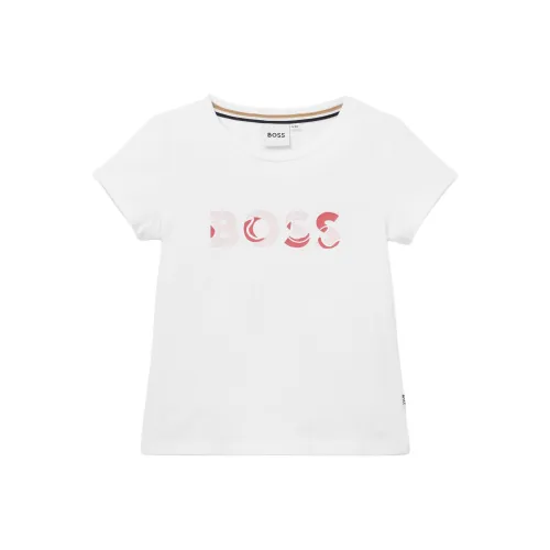 Hugo Boss Белые Детские Рубашки