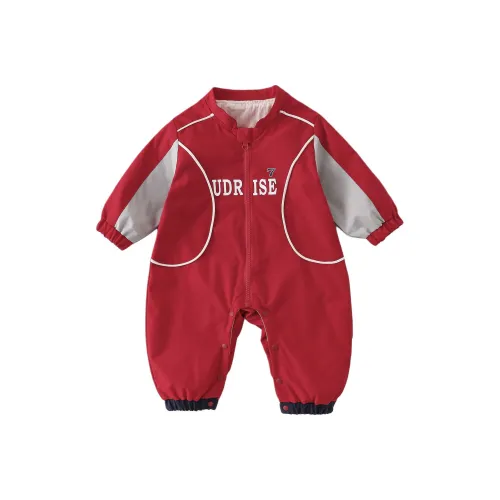 XiaoJinBu Комбинезон Темно-красный для младенцев и малышей