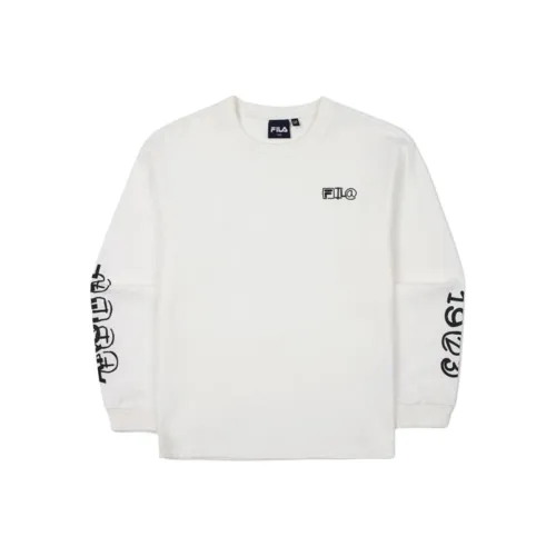 FILA белые Kids T-рубашки