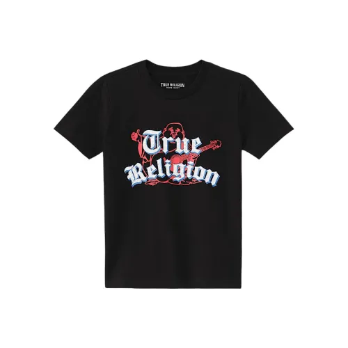 TRUE RELIGION T-рубашка черная детская